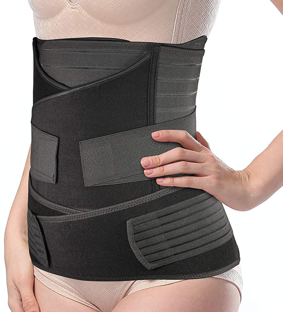 Revive 3-in-1 Postpartum Recovery Support Belt (Mystic Gray)