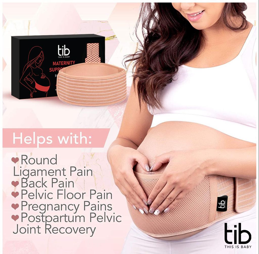 Unique Bargains Maternity Antepartum Belt Pregnancy Support Waist Belly Band  Brace 